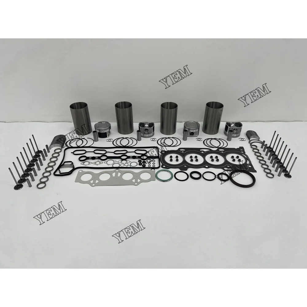 Factory Direct Sales 1AZ Overhaul Kit With Engine Bearings Valve Cylinder Liner Piston Ring for Toyota