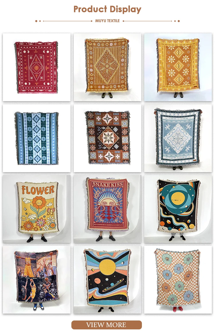 Custom Woven Blanket Tapestry Hoodie Reworking Blanket Can Be Used The Hoodie Fabric Buy