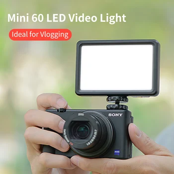 KingMa Mini Bi-color Camera Led Light for Makeup Shooting Vlog Led Panel Light for Sony Camera detail image