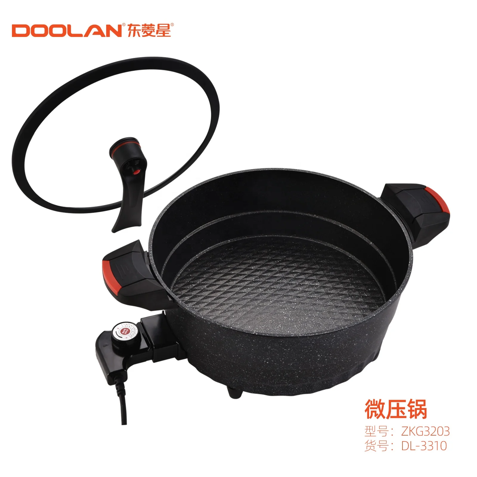 New Multifunctional Electric Cooking Hot Pot Oem Non Stick Coating Die