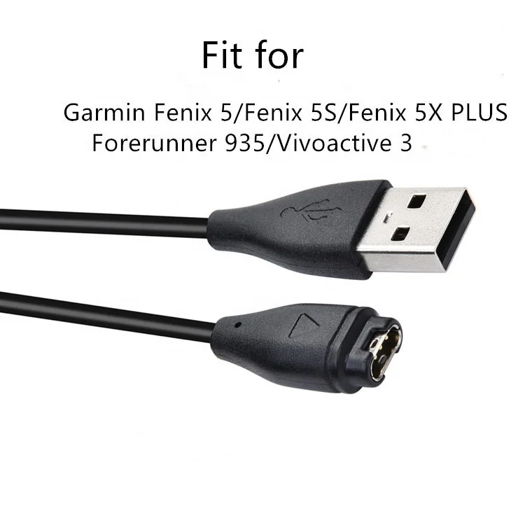 USB Charger for Garmin Fenix 5, 6, Series Fast Safe