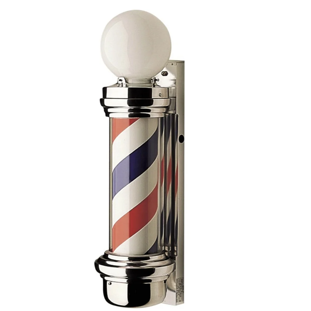 Black and White Barber Pole for Salon Shop Hair Barber Shop Equipment Durable Led Salon Pole for Sale
