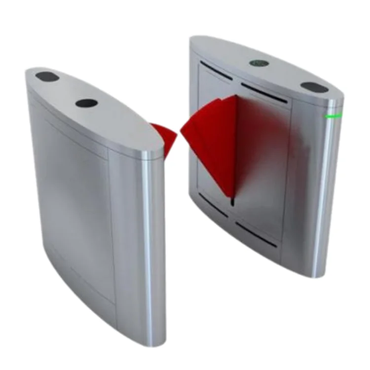 Wireless Door Access Control Rf Electronic Security Semi-Automatic Gate With Flap