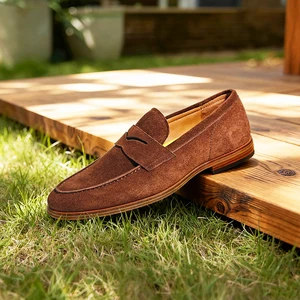 High Quality Men's Shoes Elegant Men's Casual Leather Shoes Classic Stylish Party Wedding Custom Slip on Men's Shoes