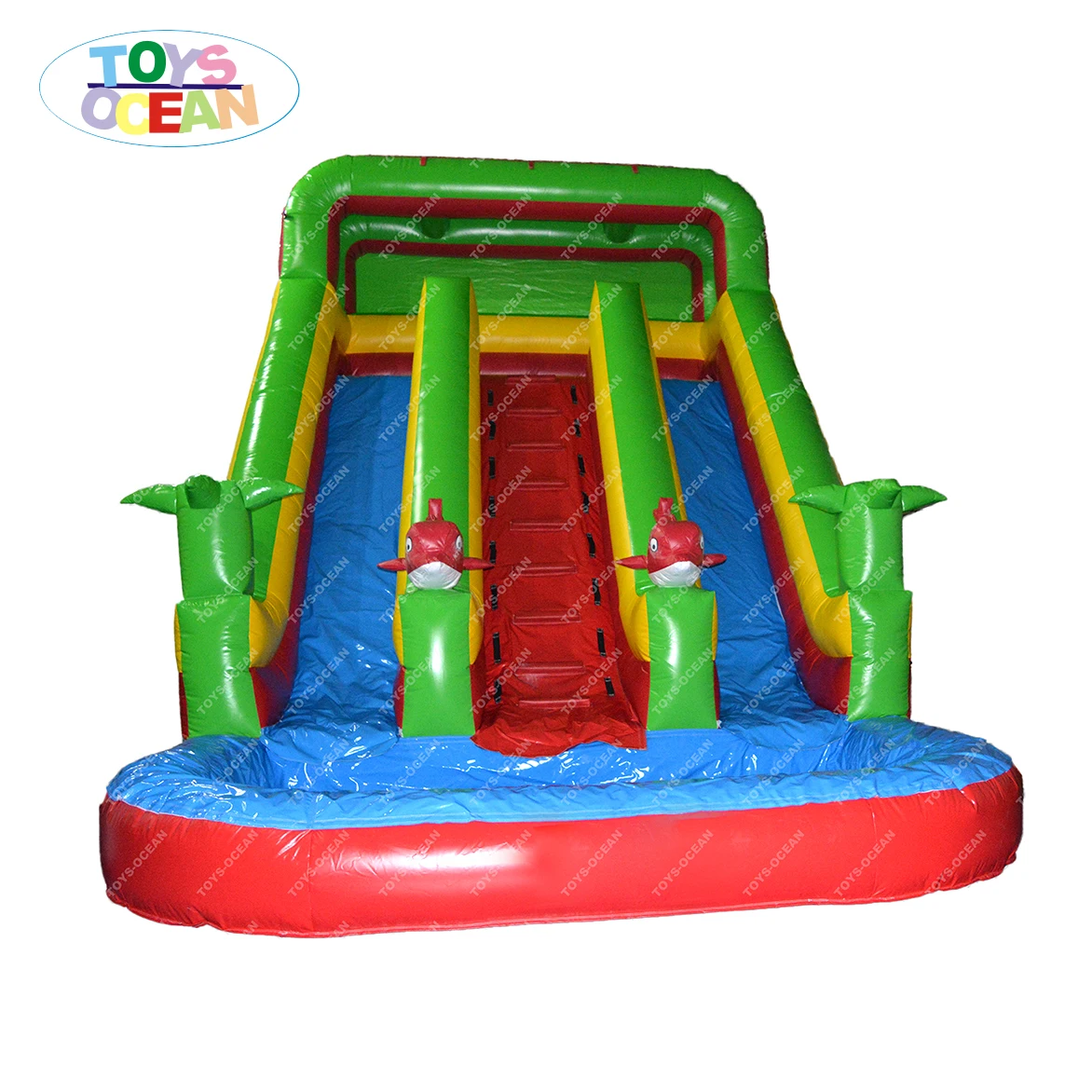 High Quality Pvc Commercial Water Slide 2 Slides Inflatable Water Slide   H3fdadba8d01c4b179c2325c49d2d3f75q 