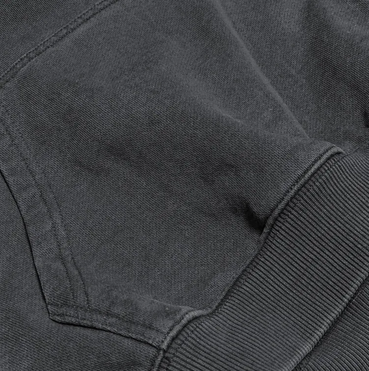 Wholesale Custom Logo Men's Hoodie Pullover 100% Organic Cotton Plain ...
