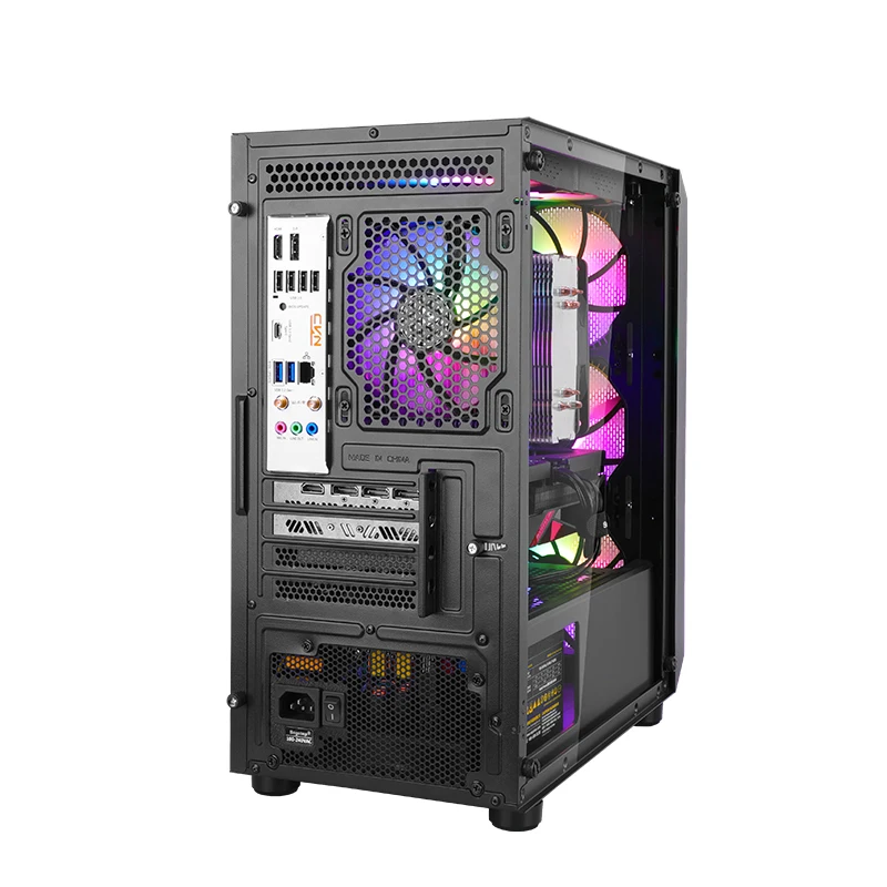 Jieshuo Brand New Desktop Computer Pc Industrial Desktop Cpu Factory Direct Sales Customizable Wholesale Computer Host