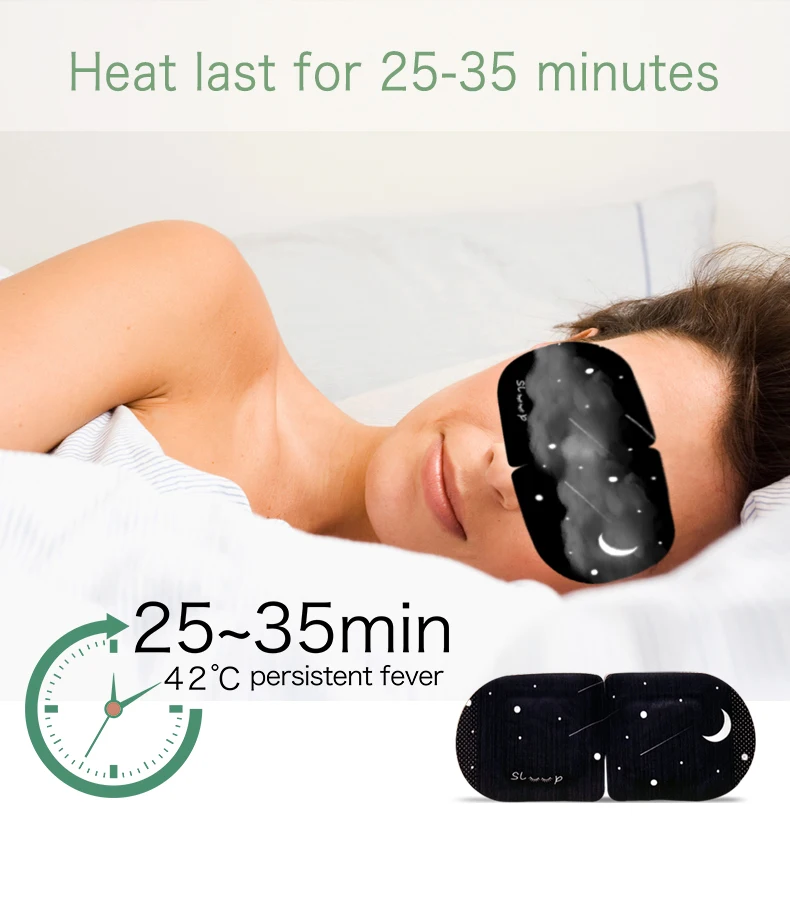 Hotsale Oem Service Health Care Products Steam Eye Mask Self Heating