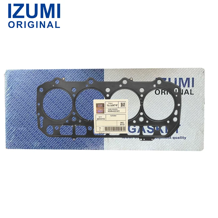 Kit Gasket Kepala IZUMI ORIGINAL 4TNE94 129900-01331 12990001331 Suku Cadang Mesin Diesel untuk Yanmar