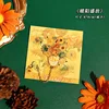 Ombre floreali dorate - fiori di sole caldo
