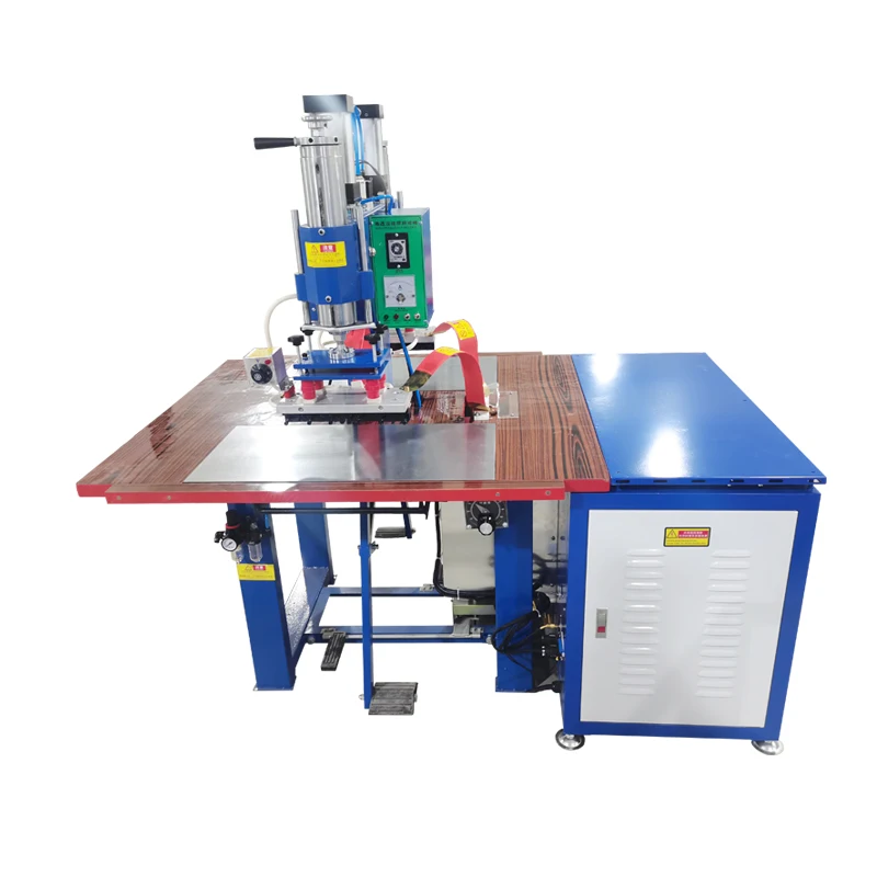 High Frequency Welding Machine Making Casual Running Shoe Upper Vamp Footwear Material Lady Slipper Sandal Upper Press Embossing