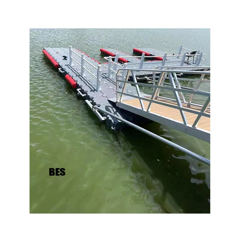 HDPE Aquaculture Fishing Floating Platform Seadoo Candock Floating Dock for Jet Ski Jetty Pontoons for Floating House