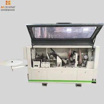 jinan m-shine Wood Furniture Machine mdf pvc abs Pre Milling Corner Rounding Automatic Edge Banding Machine