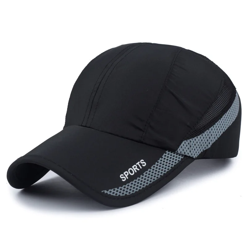 Sun Protection Quick Dry Cap Outdoor Sports Baseball Mesh Hat for Men Women