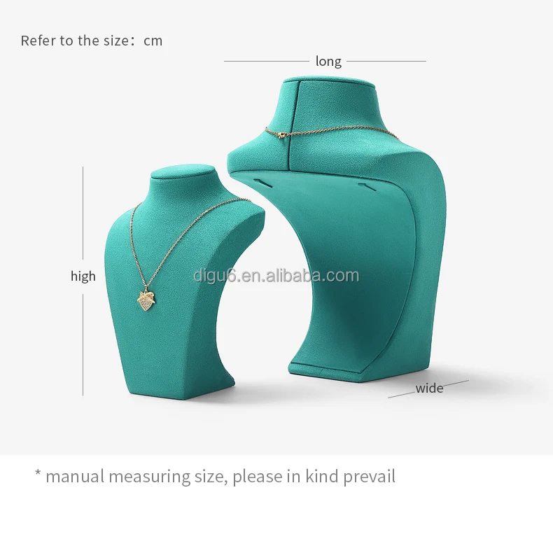 Digu New Arrival 2023 Luxurious Velvet Multilayer Jewelry Display