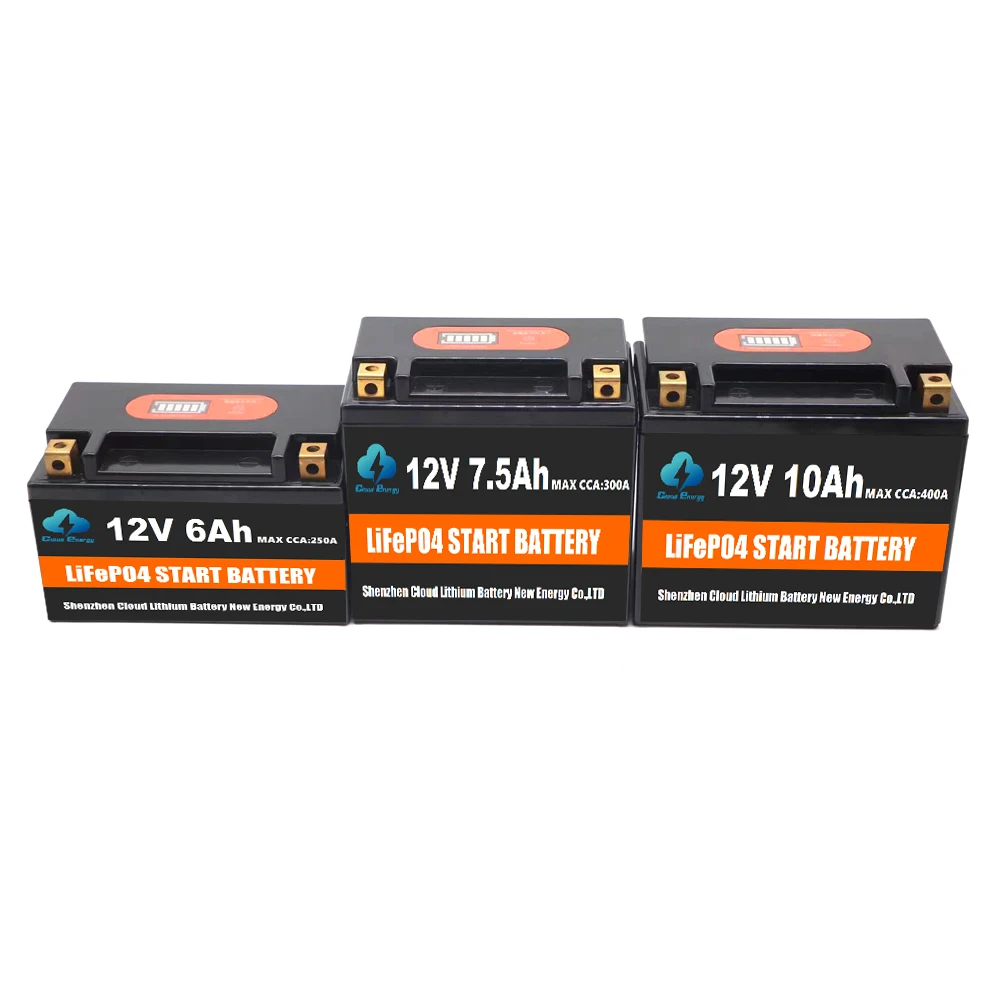 Литиевая батарея для двигателя мотоцикла 12 8 В 10 А/ч