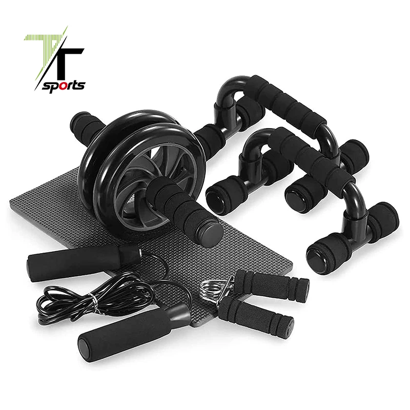 10-in-1 Ab Exercise Wheels Kit Core Strength Training