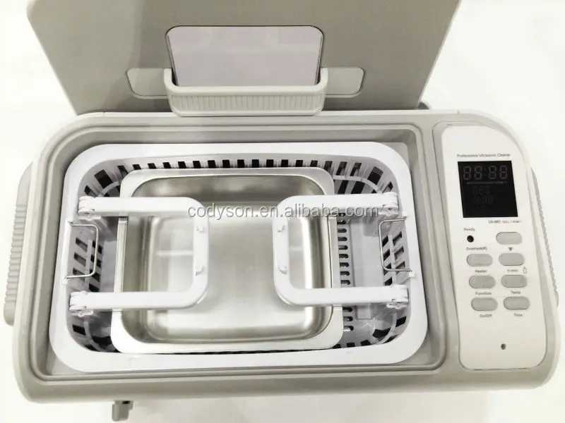 Codyson CD-48616L超音波洗浄歯科用ネイルハードウェアステンレス鋼超