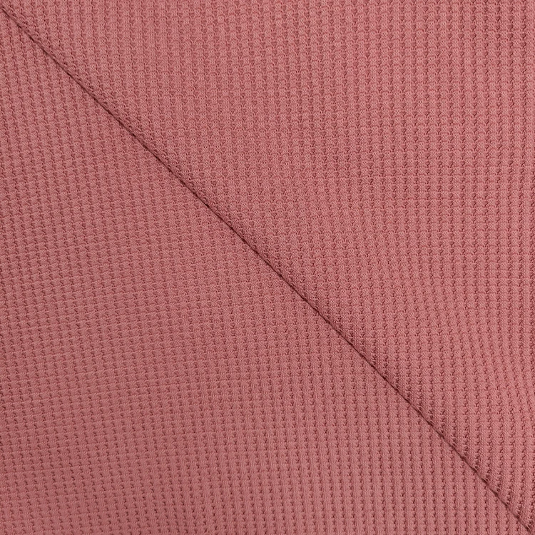 Certificated Organic Cotton Recycled Polyester Kids Topwear Waffle Knit Fabric Supplier Popular in India details