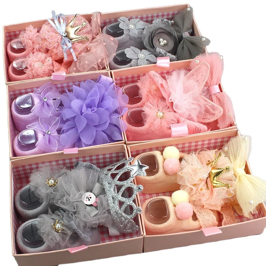 Buy HHui Baby Hair Barrettes for Girls Hair Clips Bow and Hair Ties Tassel Set  Hair Accessories Gift Box for Toddlers Headband (Purple Flower) Online at  desertcartINDIA