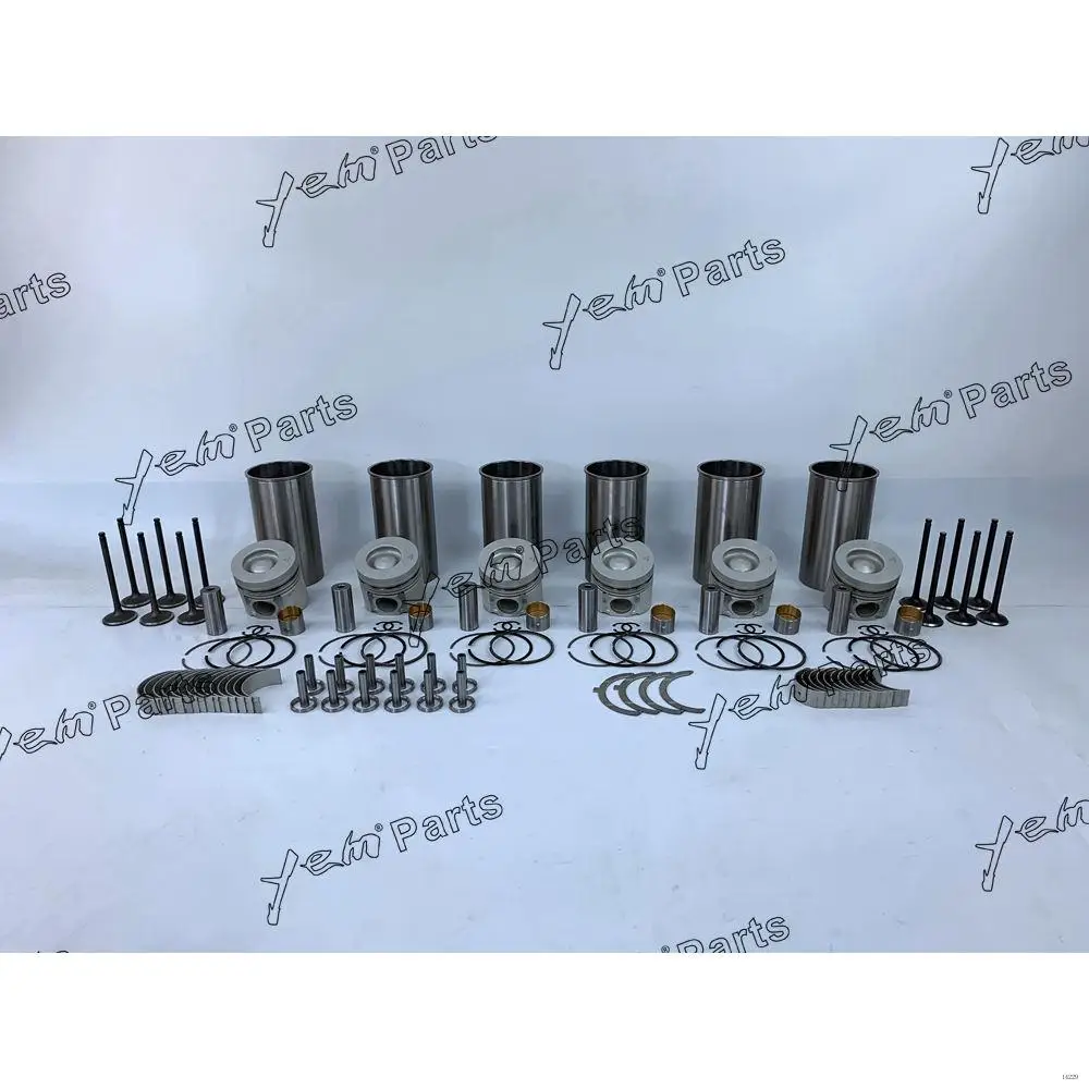 Wholesale High Quality Overhaul Kit With Piston Rings Liner Engine Valve Bearings for Doosan DB58 Excavator Parts