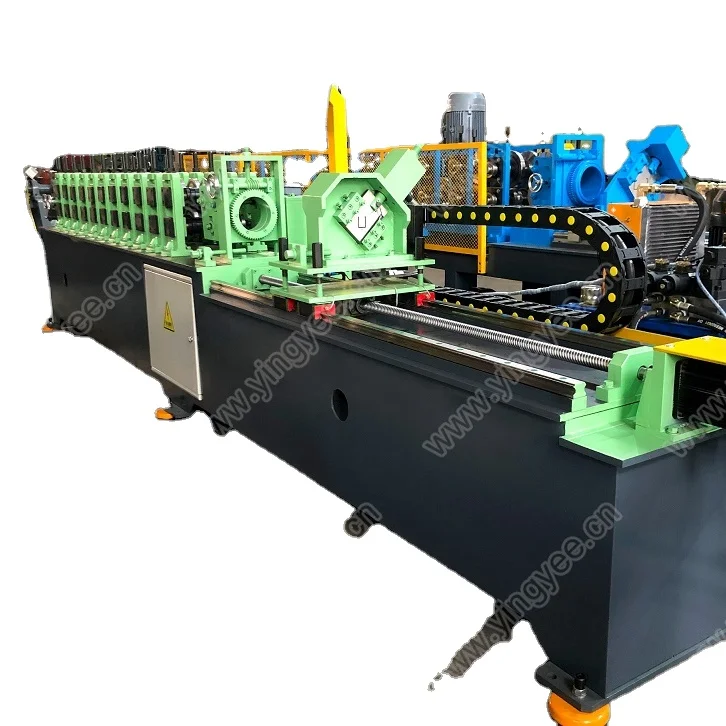 C and U Channel Metal Stud and Track Roll Forming Machine Light Steel Profile Machine