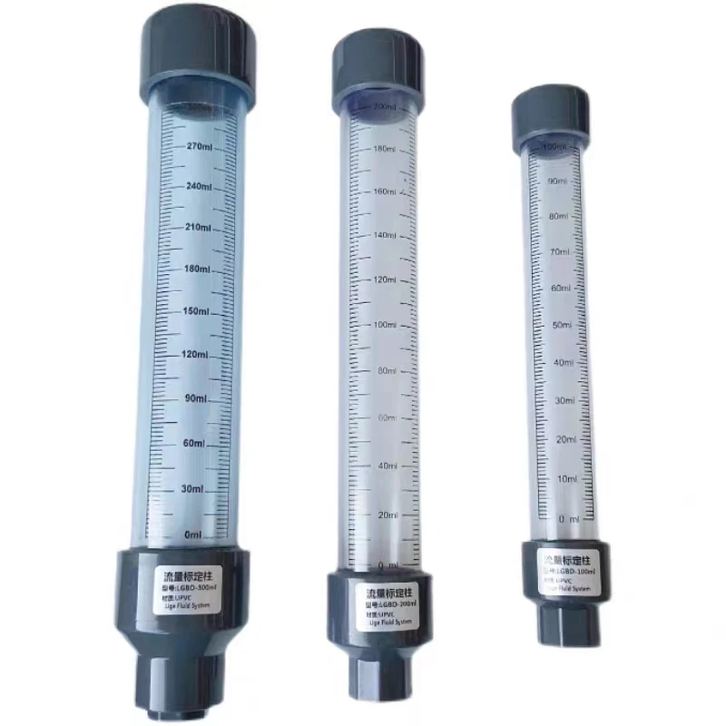 Dosing System Piping Components Flow Calibration Columns Calibration