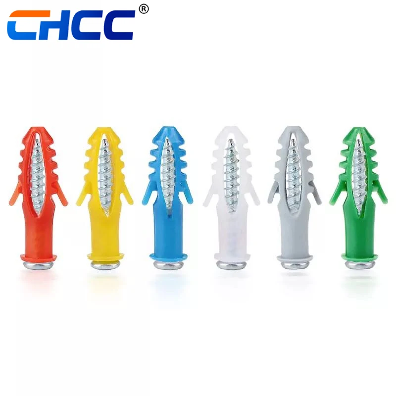High Quality Low Price 7mm Plastic Anchors With Screw Plastic Wall Plug