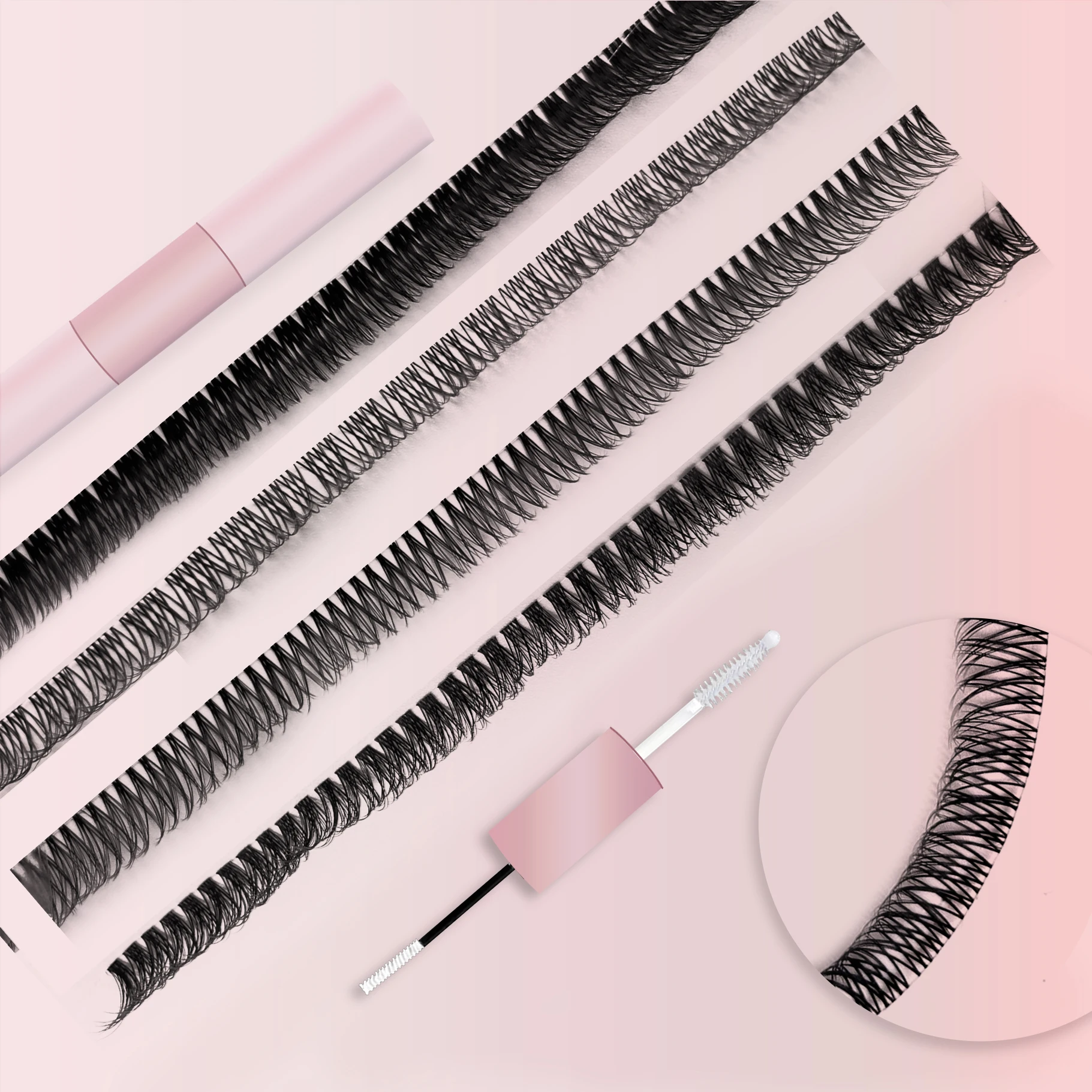 Настраиваемые водонепроницаемые Многоразовые ресницы nesura из искусственной норки 15