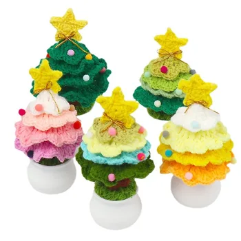 Christmas tree Handmade Gift Finished Ornaments Christmas Decoration Toy Promotional Gift  toy for Christmas