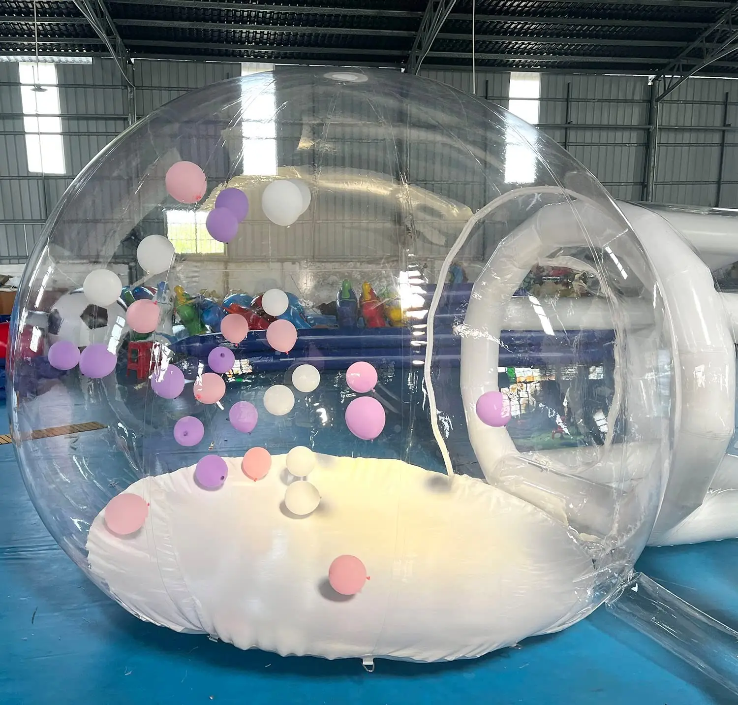 Outdoor Transparent Bubble House With Balloons Wedding Party Bouncy ...