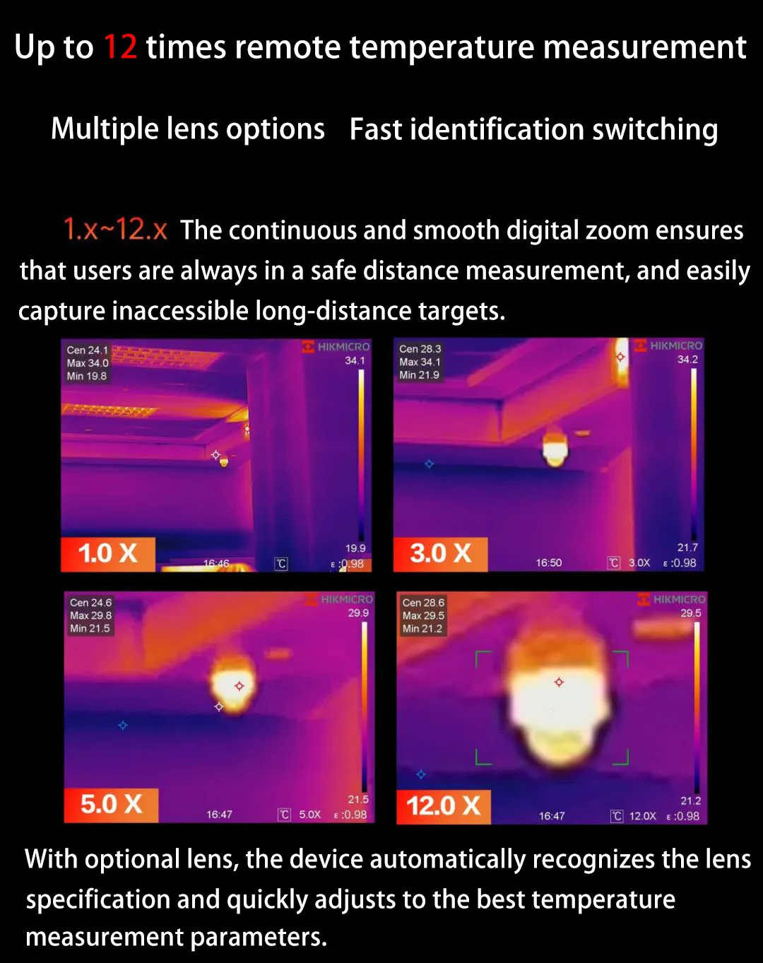 Handheld Thermal Imaging Detector Camera High Ir Resolution 327,680