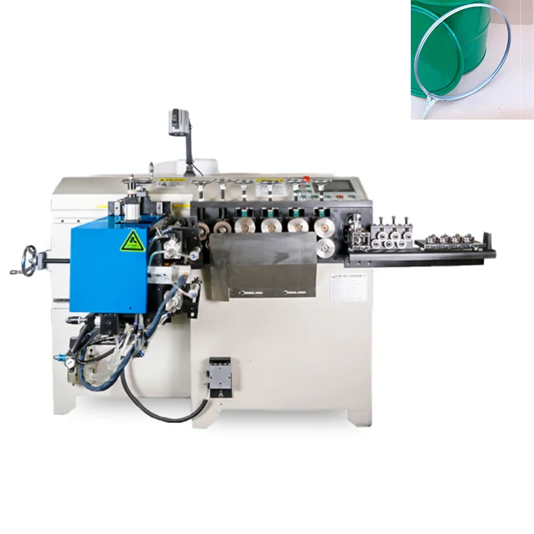 Automatic Circle Barrel Clamp Ring Making Welding Machine