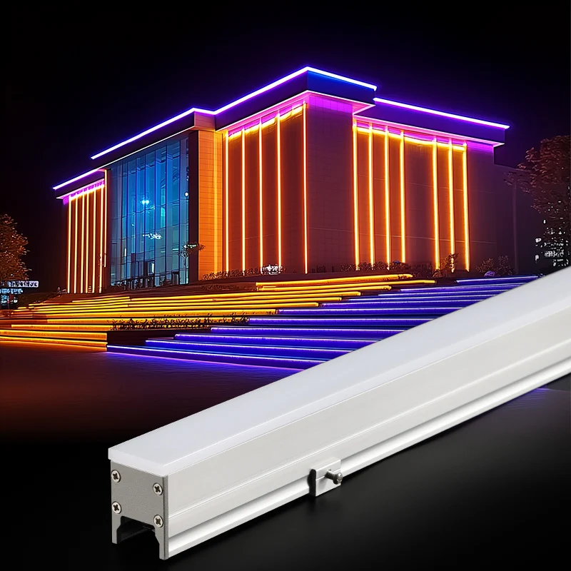 Facade Building Linear Light for Exhibition Display Lighting Spaces Exterior Led Light Strip