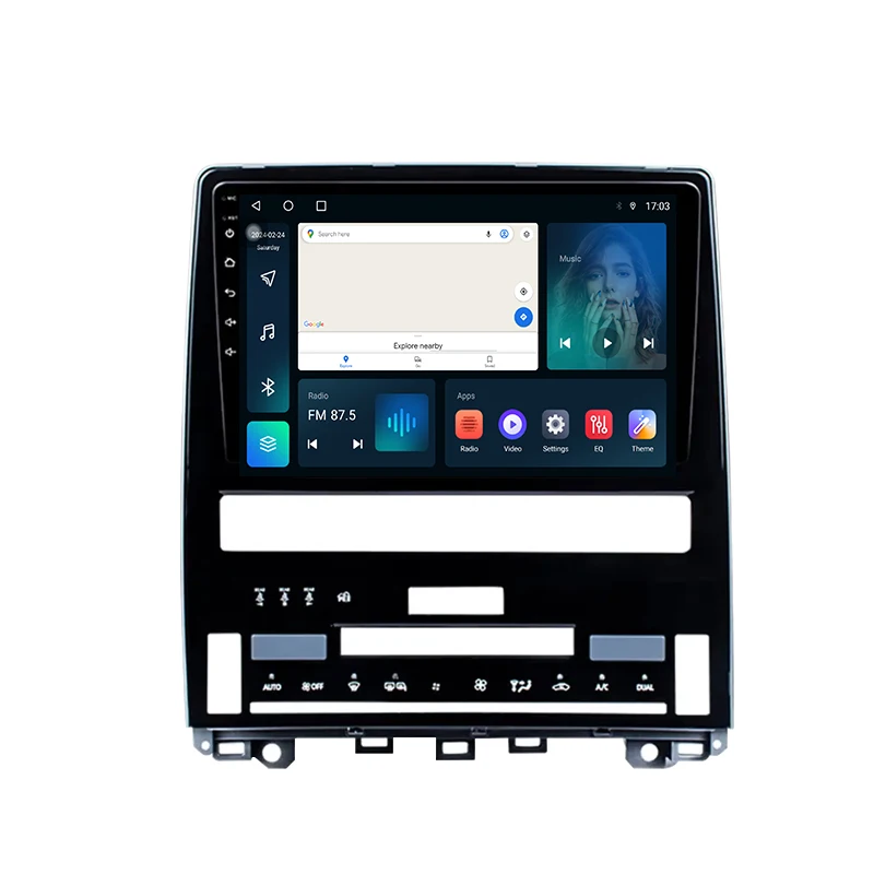 TS10 2.5D Screen Android 10 Car Dvd Player 9 Inch 2Din Bluetooth Carplayer Android Auto Stereo Car Radio for Toyota Avalon 2018