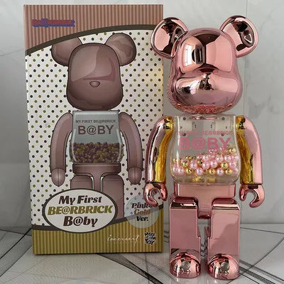Bearbrick Sakura 400% Figurine - Exquisite Resin Sculpture