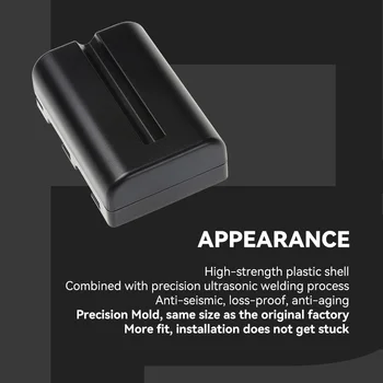 FB-NP-FM500H Battery Suitable for SONY VIDEO DIGITAL CAMERA 99M2 77M2 A99 A77 A65 A58 A57 A900 A700 A550 A500 A580 A560 SLR Came detail image