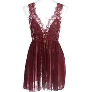 High Quality 3XL Women's Floral Lace Pajamas Set Backless Nightdress Embroidery Modal Adjustable Sleepwear Summer Fashion ODM