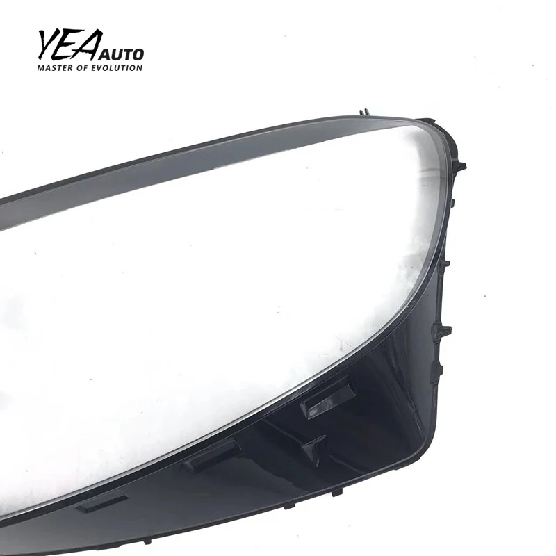 product car headlight glass pc lampshade cover lens for mercedes benz glc glc200 glc260 glc300 w253 headlamp glass lens cover 2016 2019-34