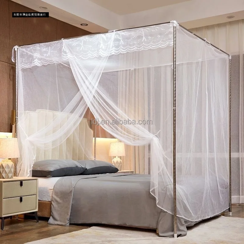 Faraday Defense RF RFID EMF Shielding Signal Blocking White  Color  Bed  Canopy