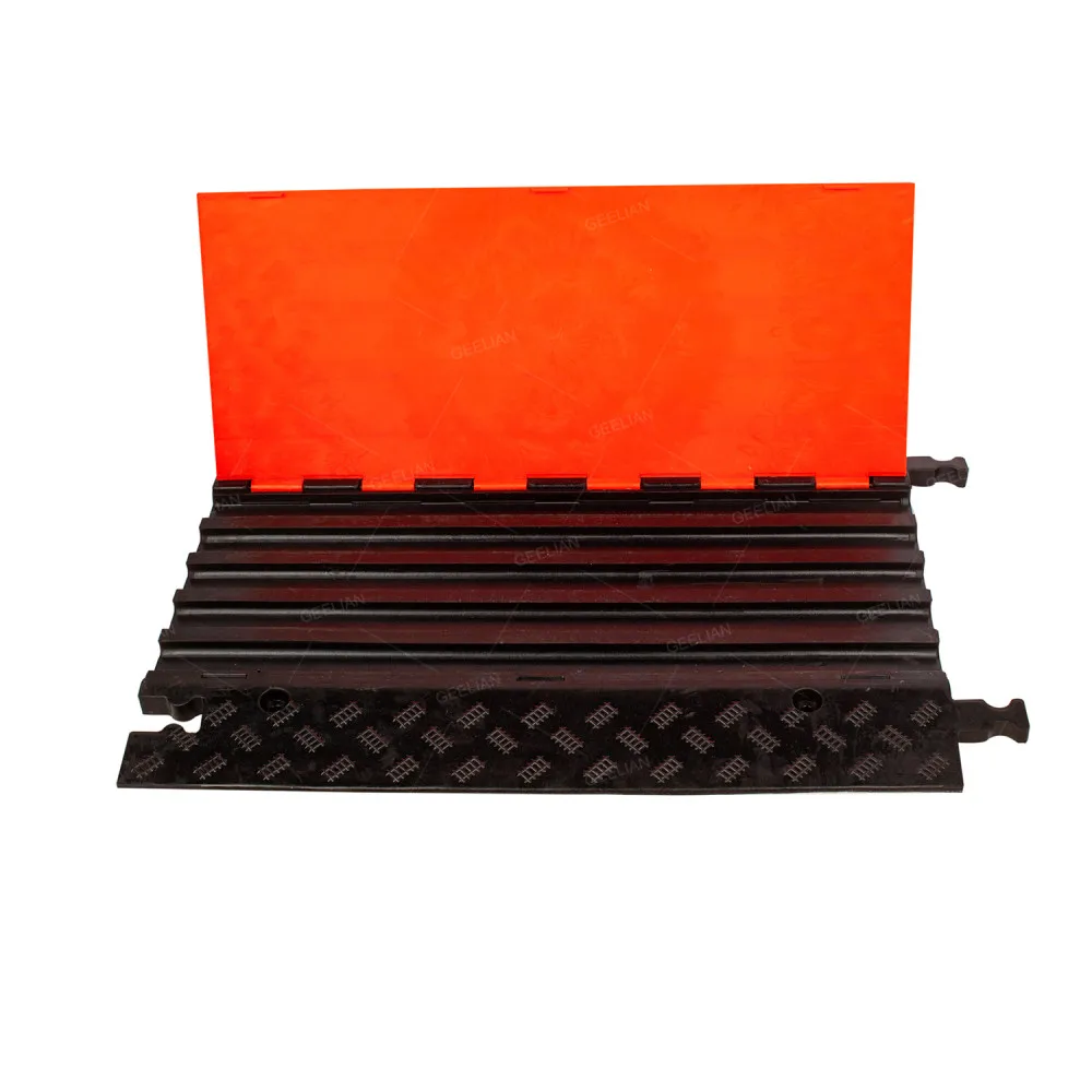 Cable Tidy Ramp New Design Yellow/black Cable Tidy Cable Protector Ramp Rubber ...