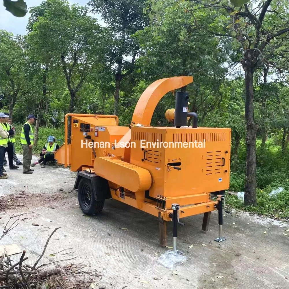 Lson 6145 Häcksler-schredder 12 Zoll Astzerkleinerer Garten-astbrecher Für Landschaftsbau