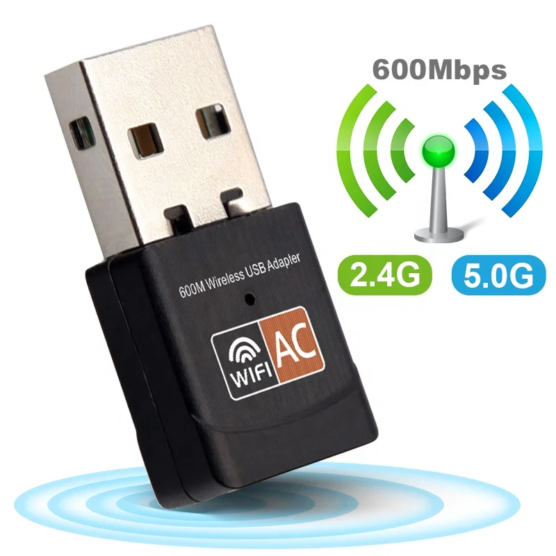 Rtl8811cu 5g Wifi Adapter Dual Band 600mbps Usb Wifi Adapter 802.11 Ac ...