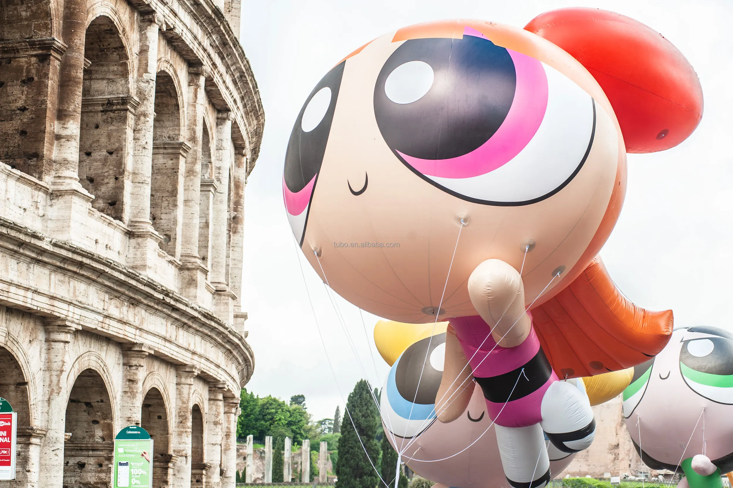 Custom Helium Inflatable Powerpuff Girls for Parada| Alibaba.com
