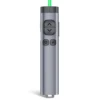 Silver grey with Green laser