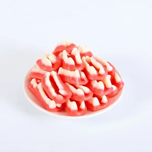 QQ Candy Gummies Liquid Candy Snacks in Bulk Tooth Gummies for a Sweet Treat