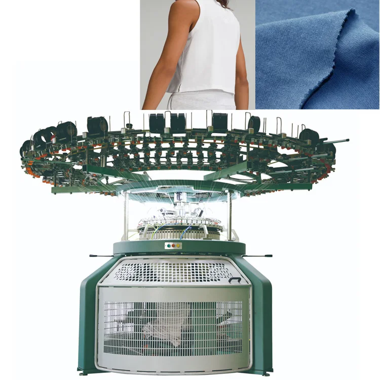 LEADSFON Pilotelli High Speed Small Diameter Single Jersey Circular Knitting Machine
