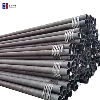 ASTM A106/API 5L  MS Seamless Steel Pipe Manufacturers Carbon Steel Tube Hot Rolled Round Black Iron Pipe Price