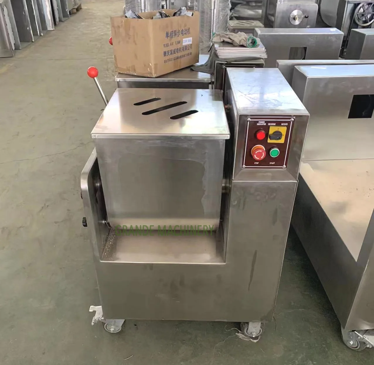 Commercial Electric Meat Mixing Machine / Sausage Mixer / Electric Meat Vegetable Meat Stuffing Fillings Blender Machine - Image 3