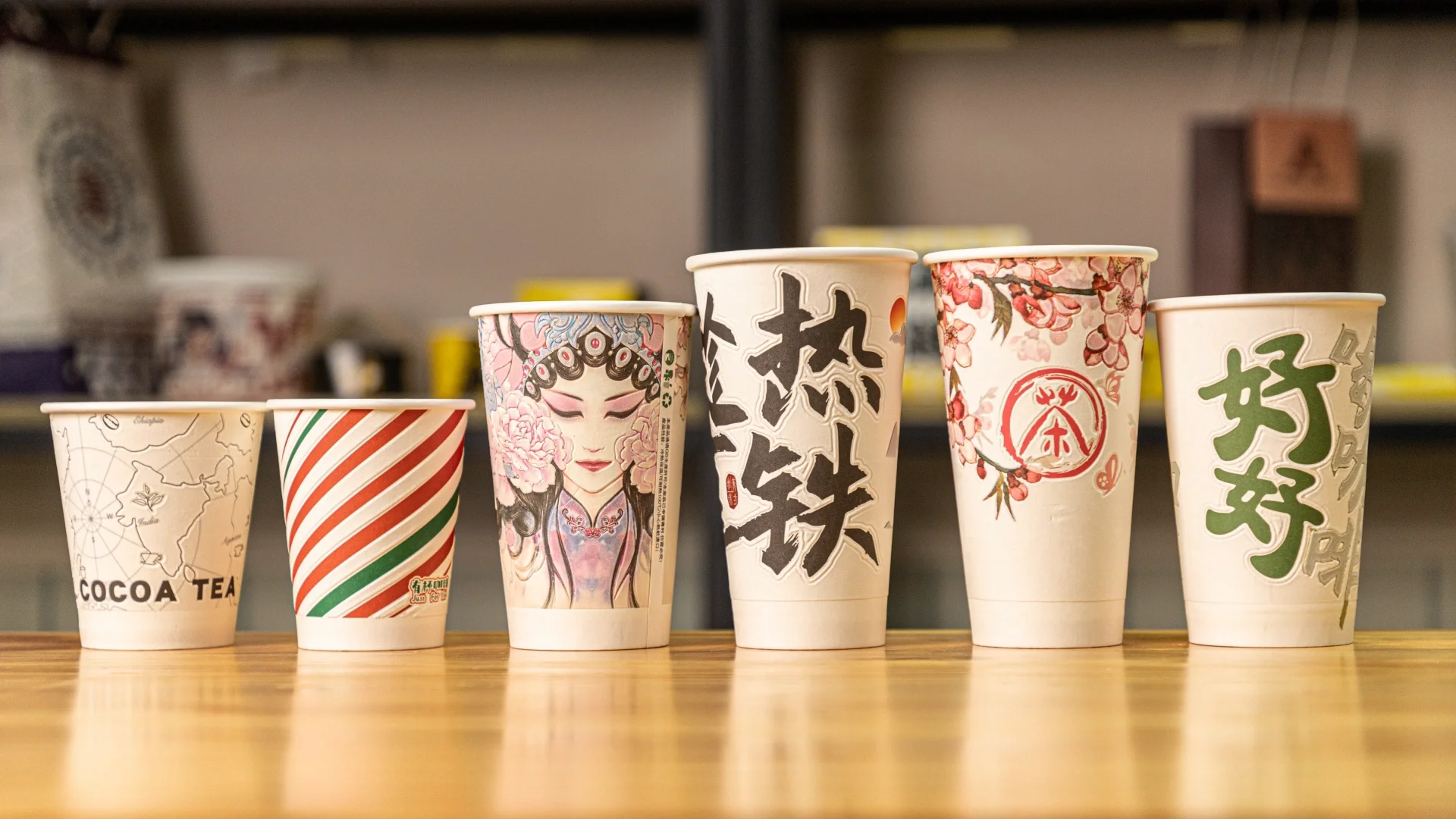 Lokyo 8oz 10oz 3d Pe Coted Double Layer Insulated Jolly Cups 3d Custom ...